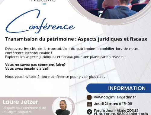 Invitation Spéciale Conférence sur la Transmission du Patrimoine